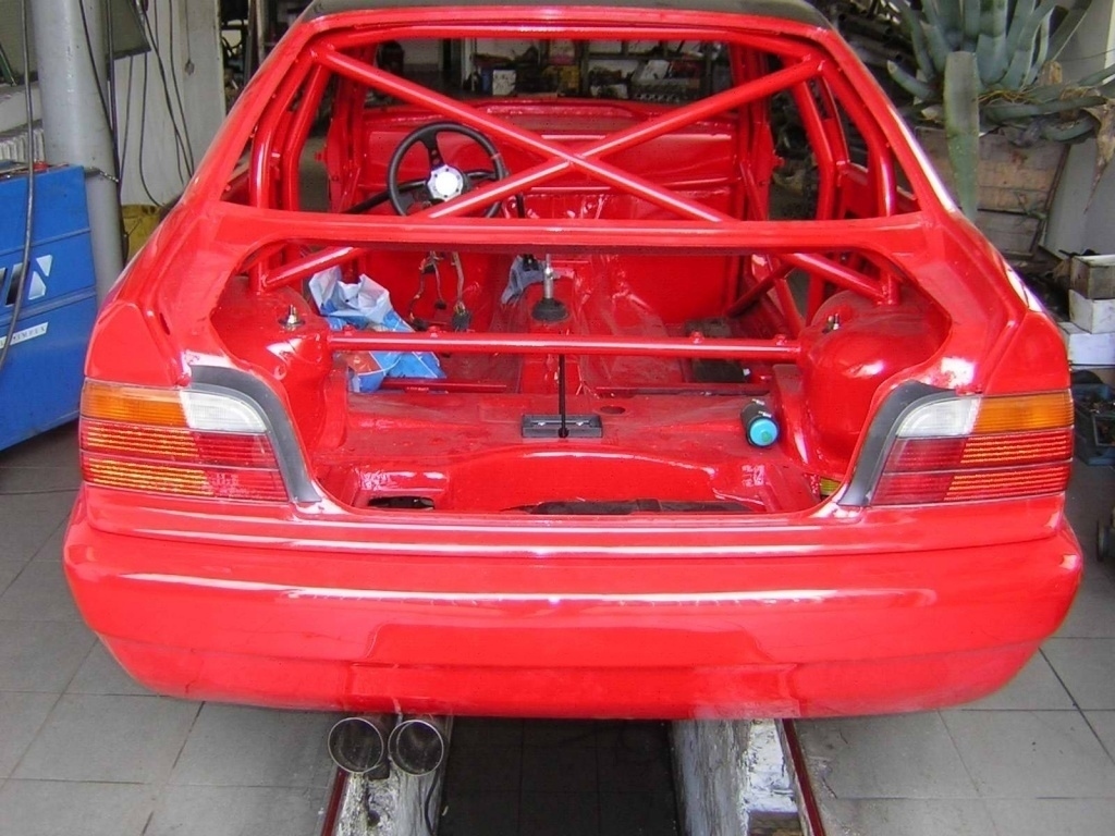 BMW E36 drift autó dupla sport rendszer