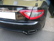 Maserati V8 jobb oldali egyedi saválló kipufogóvég