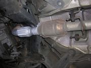 MG ZT Turbo diesel kipufogó flexibiliscső csere