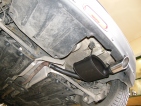 Mini Cooper 1.6 sportkipufogó hátsódob polírozott kerek saválló díszvéggel