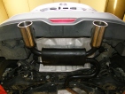 Toyota CH-R Hibrid sportkipufogó hátsódob dupla kerek rozsdamentes díszvéggel