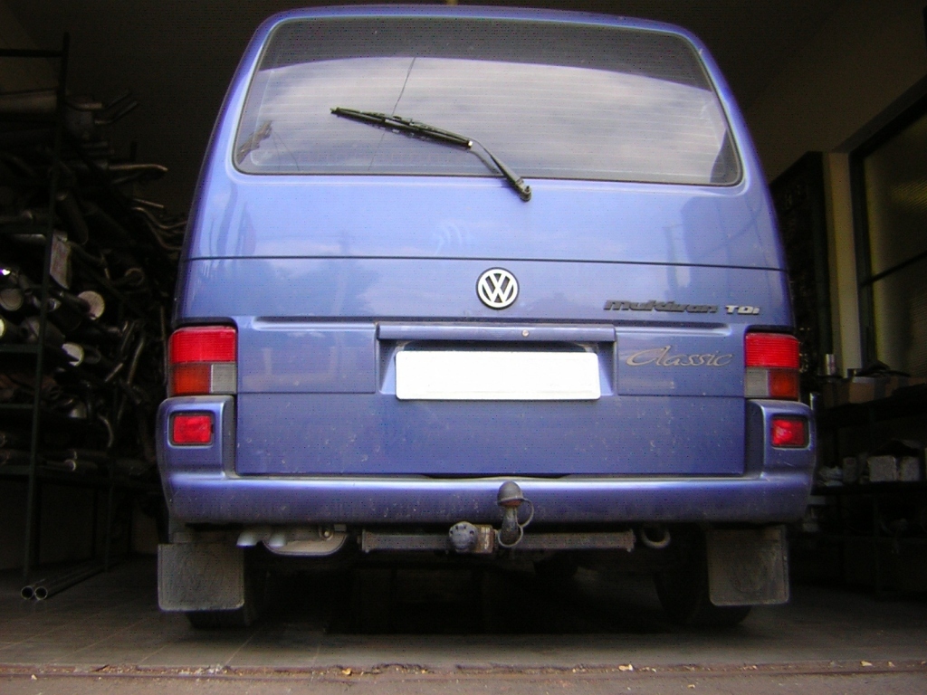 Volkswagen Multivan TDi kipufogó hátsó dob