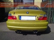 BMW E46 M3 Haumann sportkipufogó hang