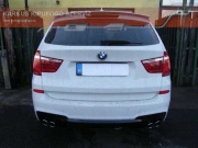 BMW X3 3.0 turbo diesel halk sportkipufogó hang