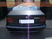 BMW E39 520i éles sportkipufogó hangzás